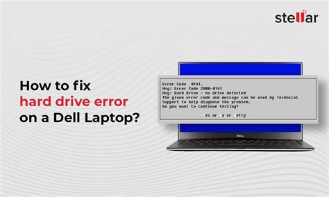 dell hard drive error code 7